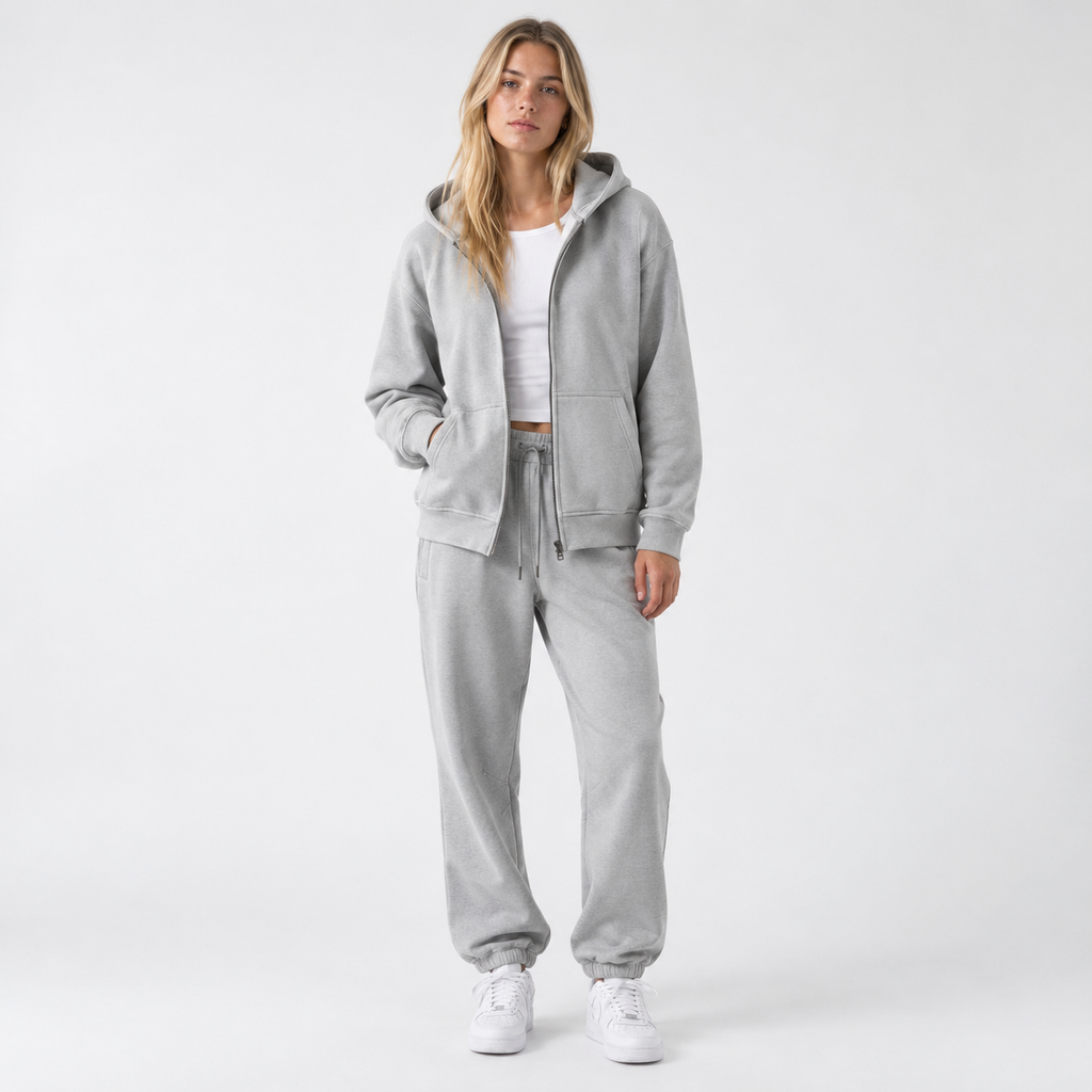 Washed Zip Hoodie