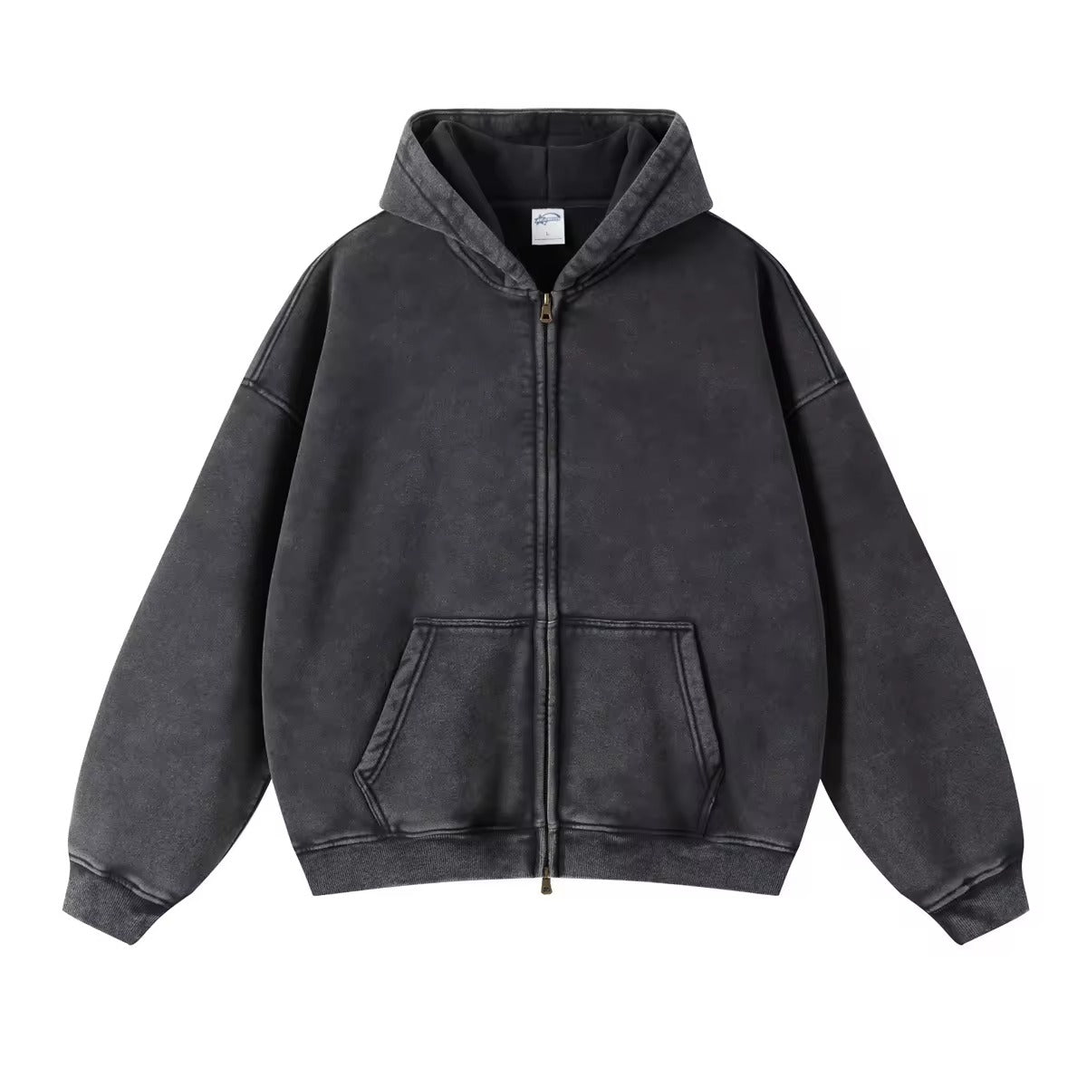 Washed Zip Hoodie
