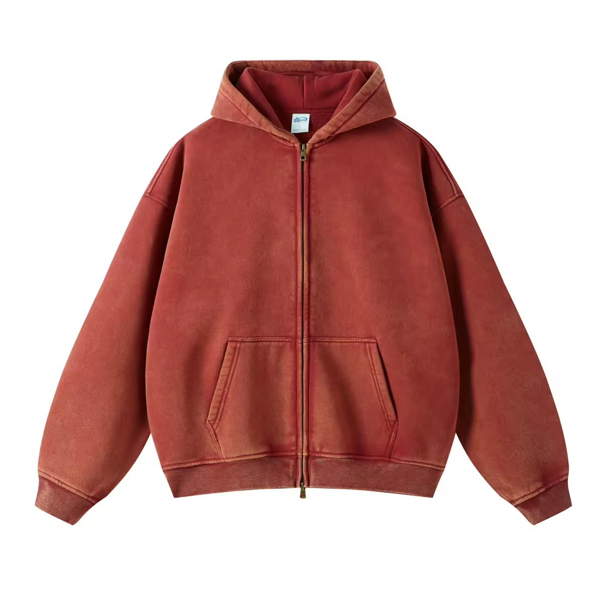 Washed Zip Hoodie