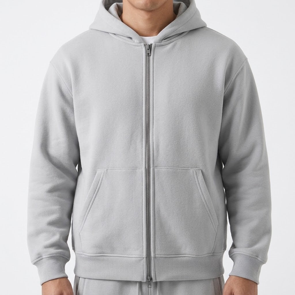 Washed Zip Hoodie