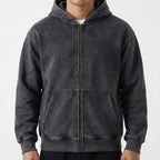 Washed Zip Hoodie