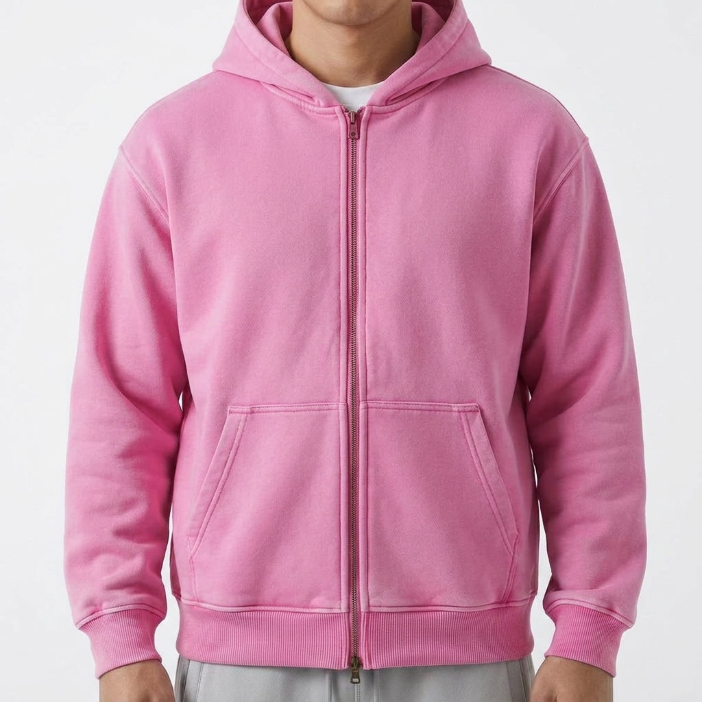 Washed Zip Hoodie